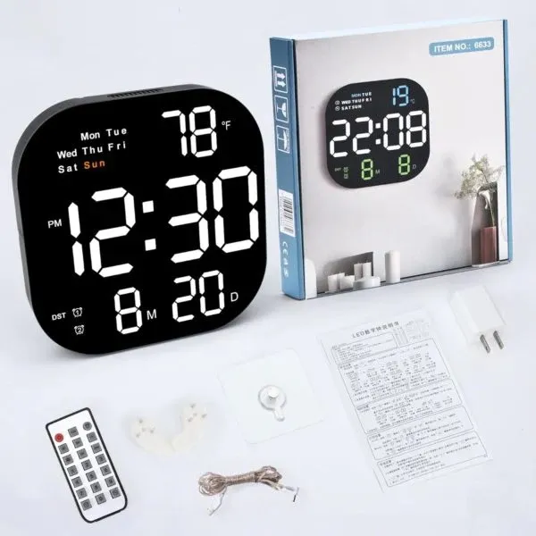 Transform Your Home with the Stylish and Functional Modern Digital Clock
